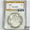 Image 1 : 1899 Morgan Silver Dollar PGA - MS63