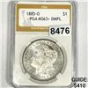 Image 1 : 1885-O Morgan Silver Dollar PGA - MS63+ DMPL