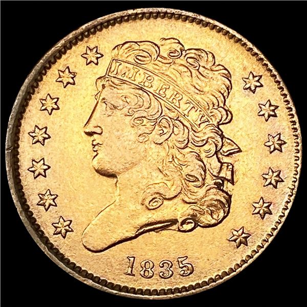1835 RB Classic Head Half Cent UNCIRCULATED
