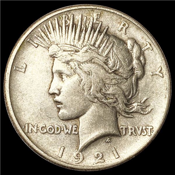 1921 Silver Peace Dollar LIGHTLY CIRCULATED