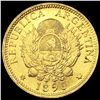 Image 2 : 1896 Argentina 5 Pesos UNCIRCULATED