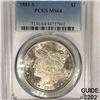 Image 1 : 1881-S Morgan Silver Dollar PCGS - MS64