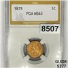 Image 1 : 1875 Indian Head Cent PGA - MS63