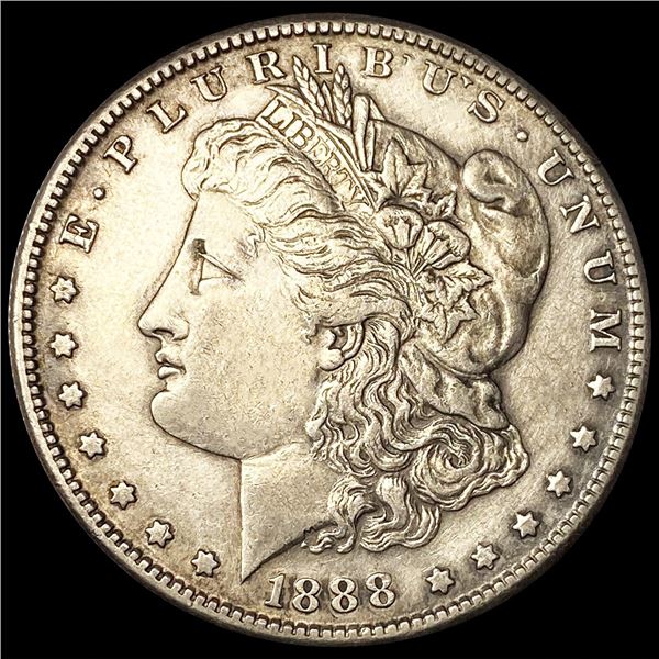 1888-S Morgan Silver Dollar CLOSELY UNCIRCULATED