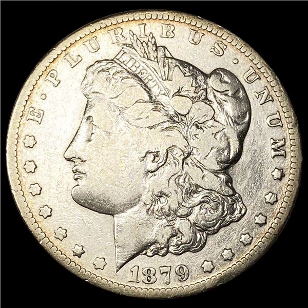 1879-CC Morgan Silver Dollar LIGHTLY CIRCULATED