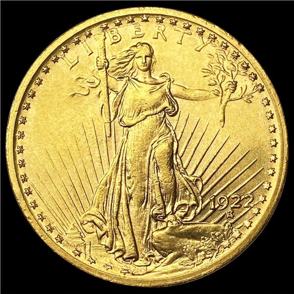 1922 $20 Gold Double Eagle UNCIRCULATED