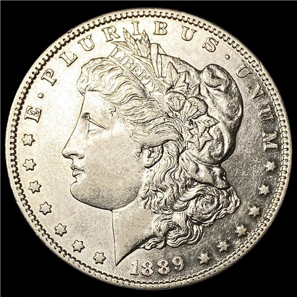 1889-S Morgan Silver Dollar NEARLY UNCIRCULATED