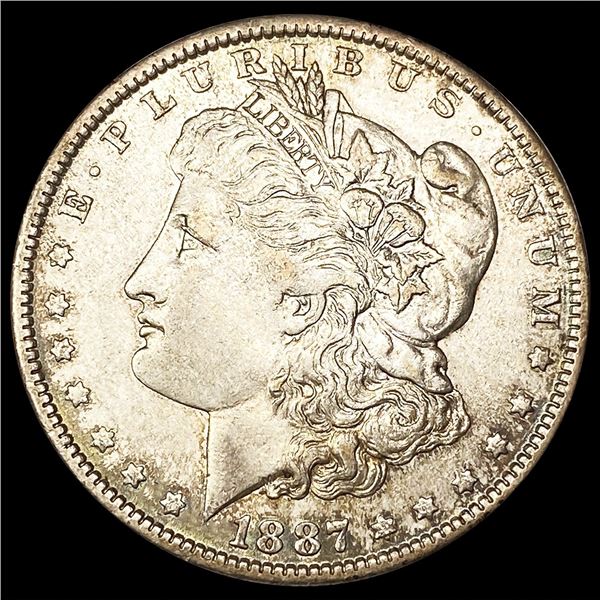 1887-O Morgan Silver Dollar ABOUT UNCIRCULATED