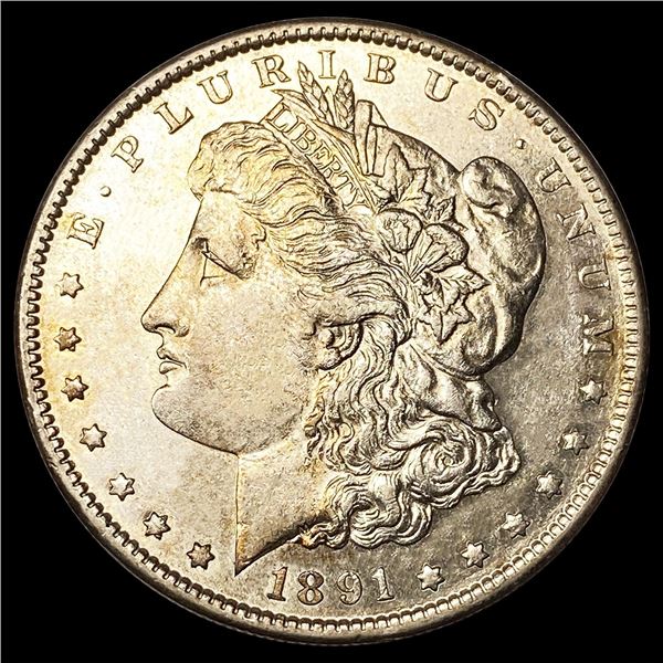 1891-S Morgan Silver Dollar UNCIRCULATED