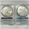 Image 2 : 2016 (2) Silver Eagles 30th Anniversary First