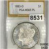 Image 1 : 1883-O Morgan Silver Dollar PGA - MS65PL