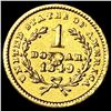 Image 2 : 1849 Rare Gold Dollar CLOSELY UNCIRCULATED