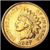 Image 1 : 1867/7 Indian Head Cent UNCIRCULATED