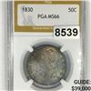 Image 1 : 1830 Capped Bust Half Dollar PGA - MS66