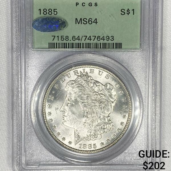 1885 Littleton Select Morgan Silver Dollar PCGS -