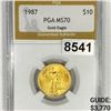 Image 1 : 1987 $10 Gold Eagle PGA - MS70