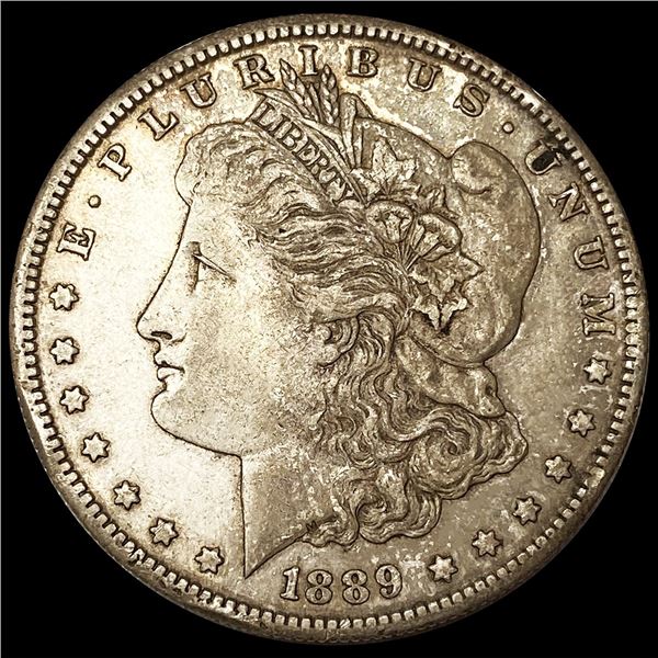 1889-S Morgan Silver Dollar ABOUT UNCIRCULATED