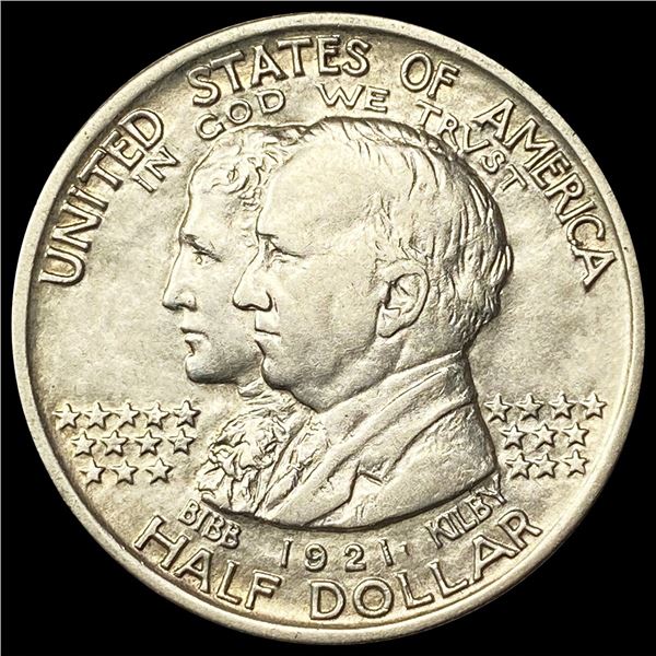 1921 Alabama Half Dollar NEARLY UNCIRCULATED