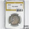 Image 1 : 1832 Capped Bust Half Dollar PGA - MS60