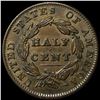 Image 2 : 1835 Classic Head Half Cent CLOSELY UNCIRCULATED