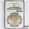 Image 1 : 1921 Morgan Silver Dollar NGC - MS62