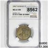 Image 1 : 1847 Hawaiian Half Dollar NGC - MS61BN