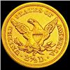 Image 2 : 1872-S $2.50 Gold Quarter Eagle CHOICE BU