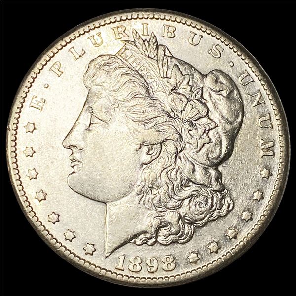 1898-S Morgan Silver Dollar CLOSELY UNCIRCULATED