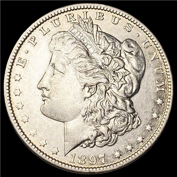 1897-O Morgan Silver Dollar CLOSELY UNCIRCULATED