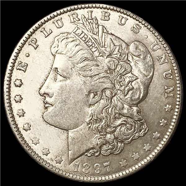 1897-O Morgan Silver Dollar CLOSELY UNCIRCULATED