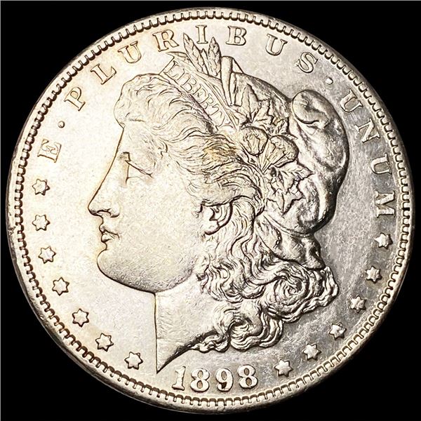 1898-S Morgan Silver Dollar CLOSELY UNCIRCULATED