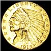 Image 1 : 1915 $2.50 Gold Quarter Eagle UNCIRCULATED