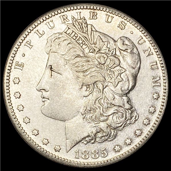 1885-S Morgan Silver Dollar CLOSELY UNCIRCULATED