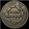 Image 2 : 1828 Classic Head Half Cent ABOUT UNCIRCULATED