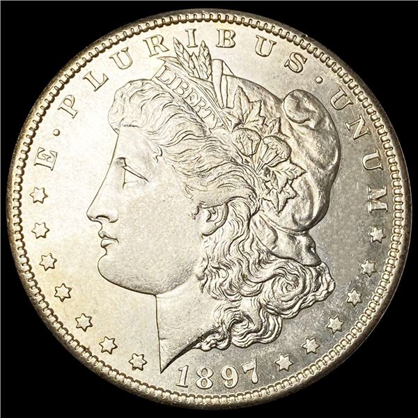 1897-S Morgan Silver Dollar UNCIRCULATED