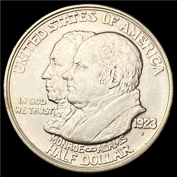 1923-S Monroe Half Dollar CLOSELY UNCIRCULATED