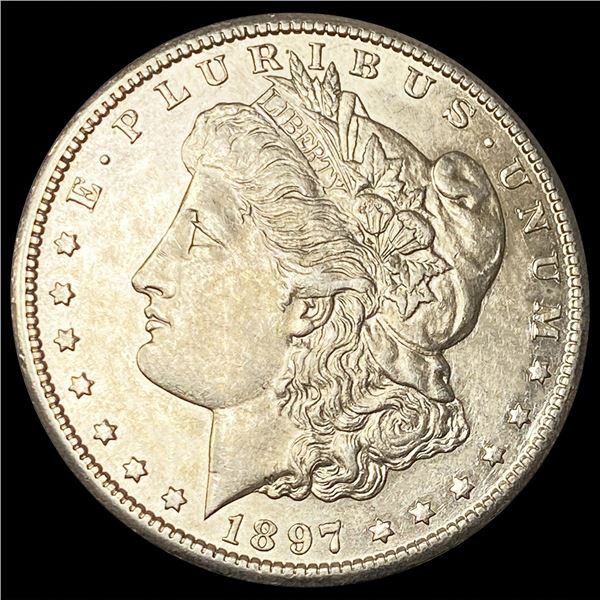 1897-S Morgan Silver Dollar UNCIRCULATED