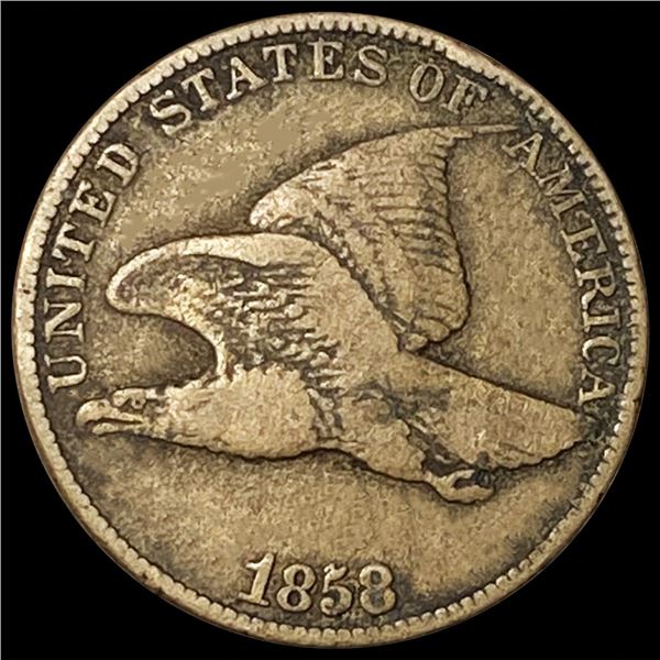 1858 Flying Eagle Cent LIGHTLY CIRCULATED