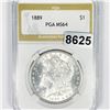 Image 1 : 1889 Morgan Silver Dollar PGA - MS64