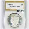Image 1 : 1880-S Morgan Silver Dollar PGA - MS65 DMPL