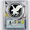 Image 2 : 2022-W 1st Day Issue Silver Eagle PCGS - PR69