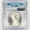 Image 1 : 1922 Silver Peace Dollar ICG - MS65
