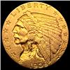 Image 1 : 1909 $2.50 Gold Quarter Eagle CLOSELY