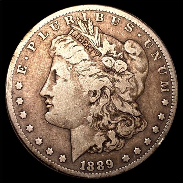 1889-CC Morgan Silver Dollar LIGHTLY CIRCULATED