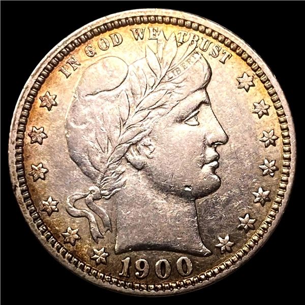1900 Barber Quarter CLOSELY UNCIRCULATED