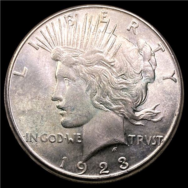 1923-S Silver Peace Dollar CLOSELY UNCIRCULATED