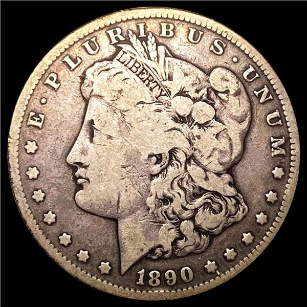 1890-CC Morgan Silver Dollar NICELY CIRCULATED