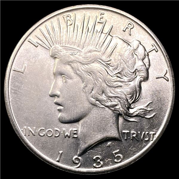1935-S Silver Peace Dollar UNCIRCULATED