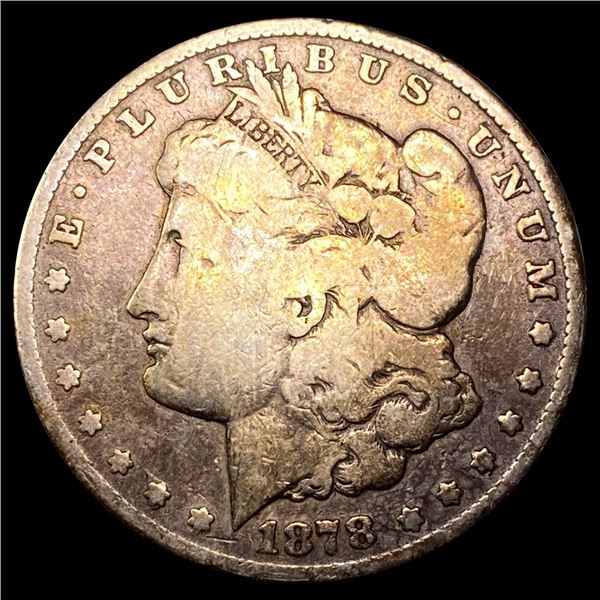 1878-CC Morgan Silver Dollar NICELY CIRCULATED