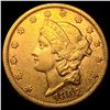 Image 1 : 1867-S $20 Gold Double Eagle ABOUT UNCIRCULATED